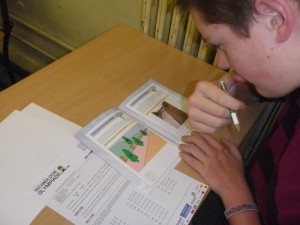 Morgan in opperste staat van concentratie